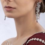 گوشواره جواهر گارنت